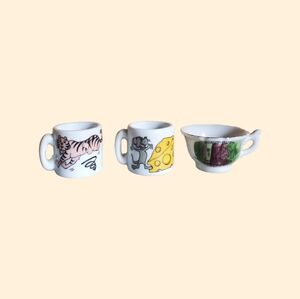 Mini Vintage Mugs/cup